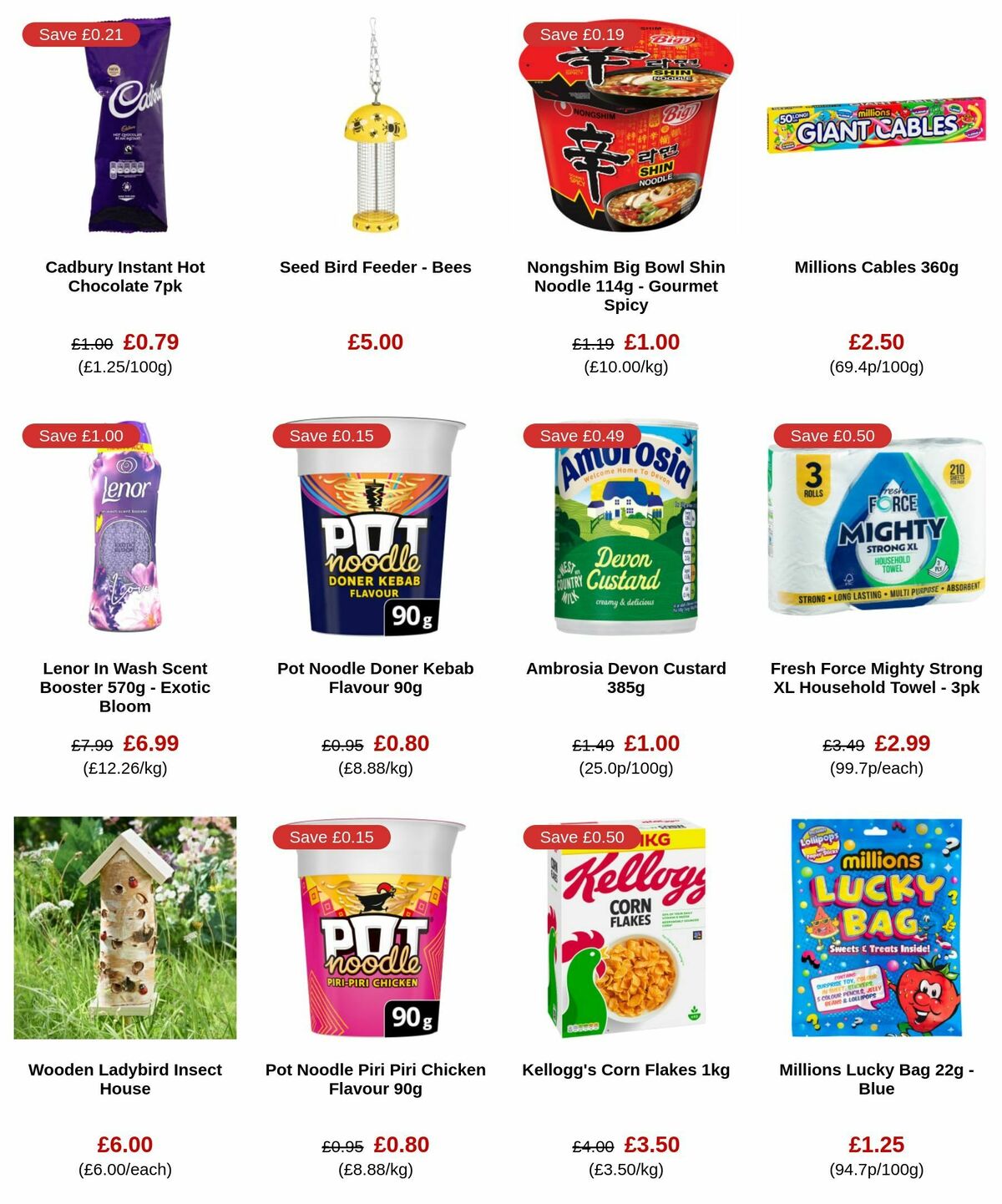 B&M WOW Deals Offers from 17 January