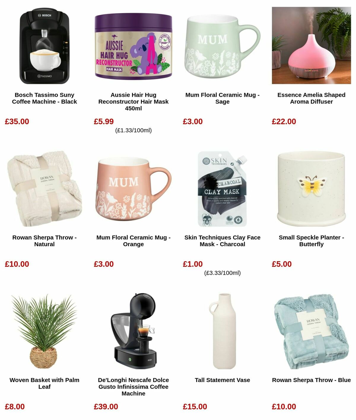 B&M Mother's Day Offers from 29 February