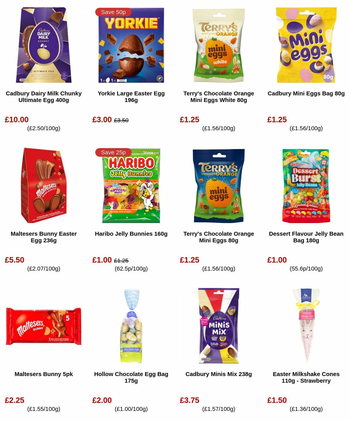 B&M Easter Offers from 12 March