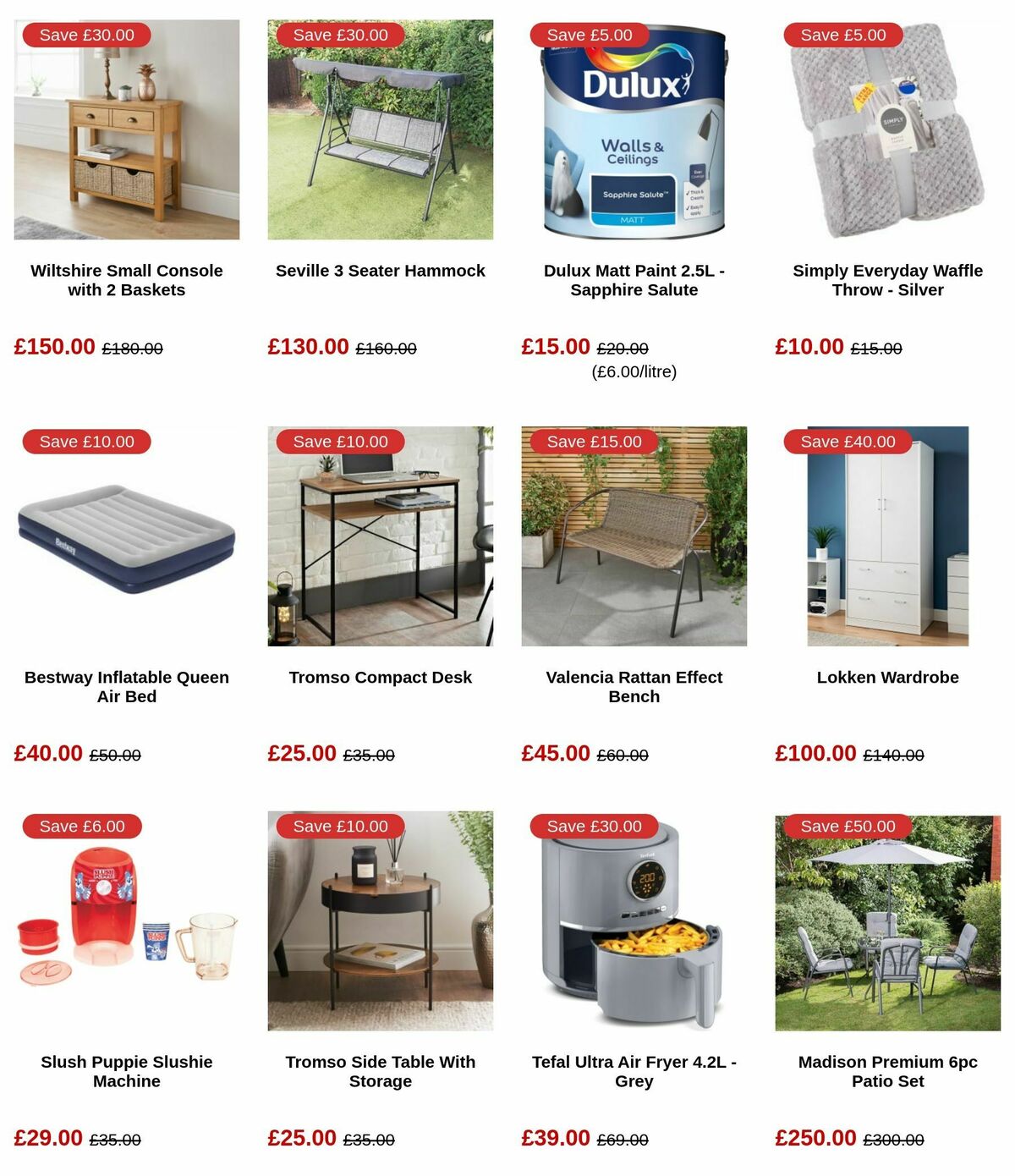 B&M Spring Deals Offers from 2 April