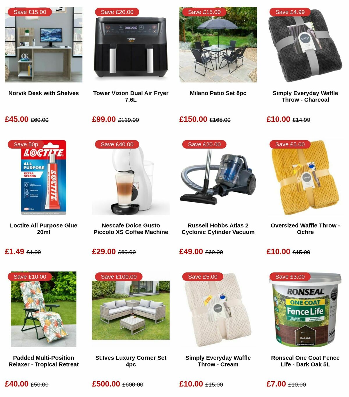 B&M Spring Deals Offers from 2 April