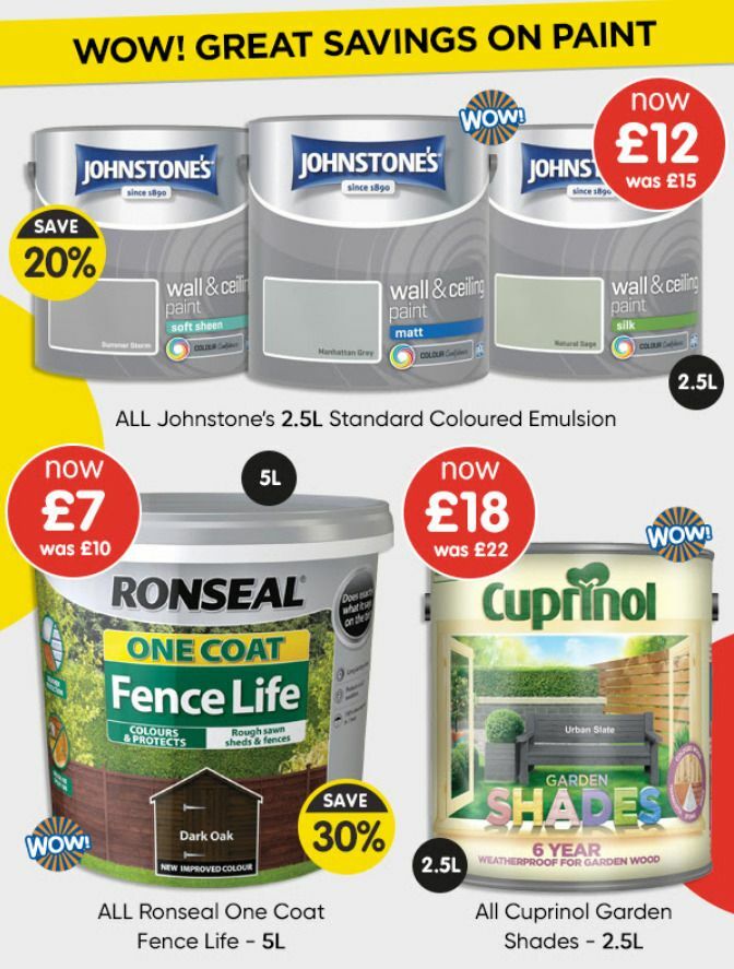 B&M Offers from 3 May