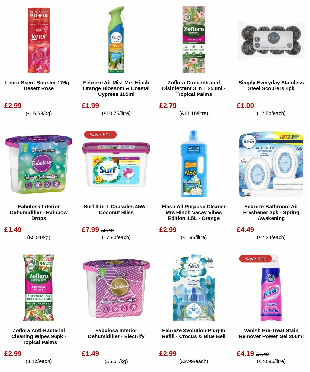 B&M Big Spring Clean Offers from 14 May