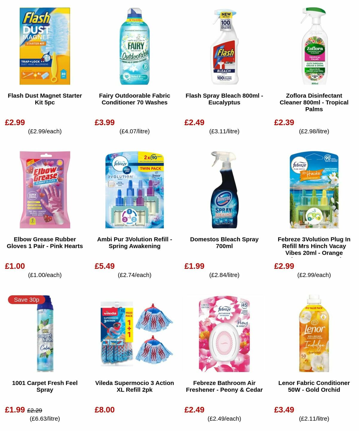 B&M Big Spring Clean Offers from 14 May