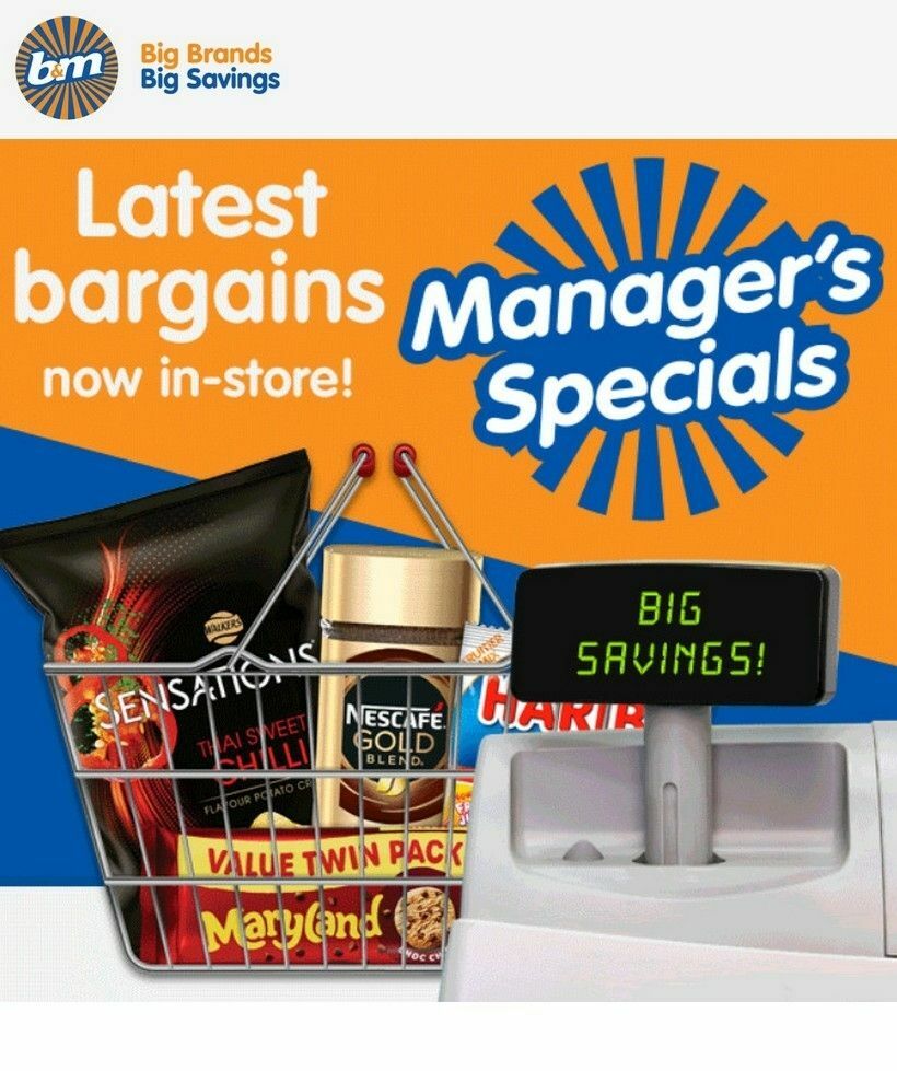 B&M Offers from 28 May