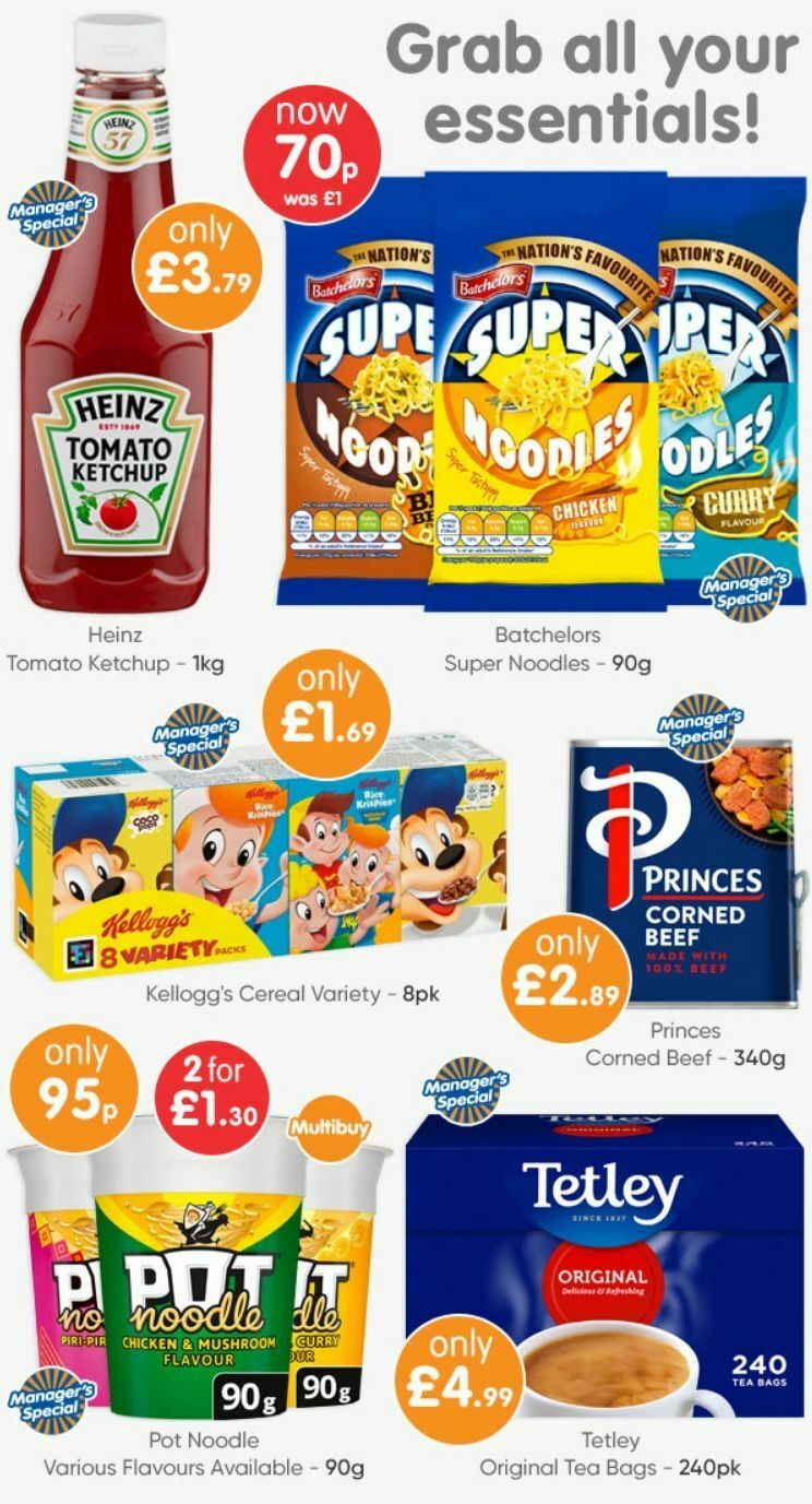 B&M Offers from 17 July