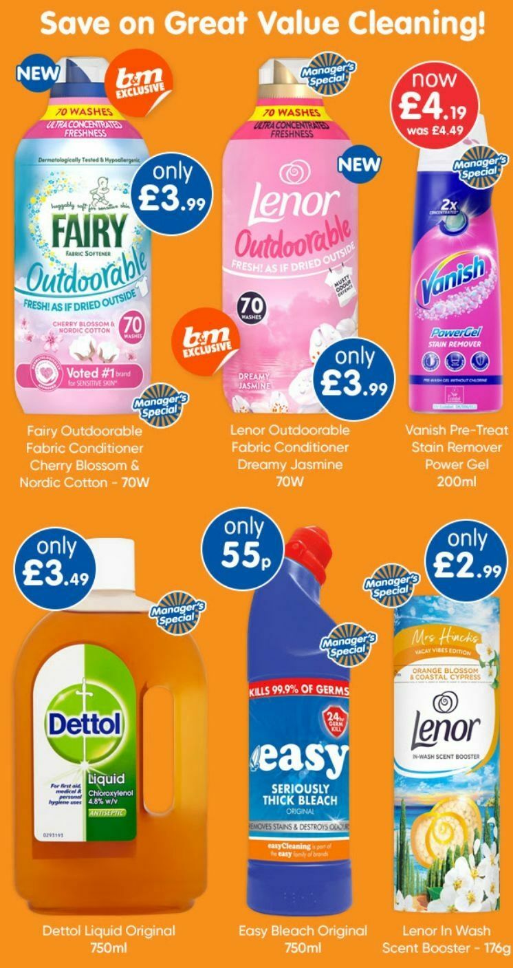 B&M Offers from 17 July