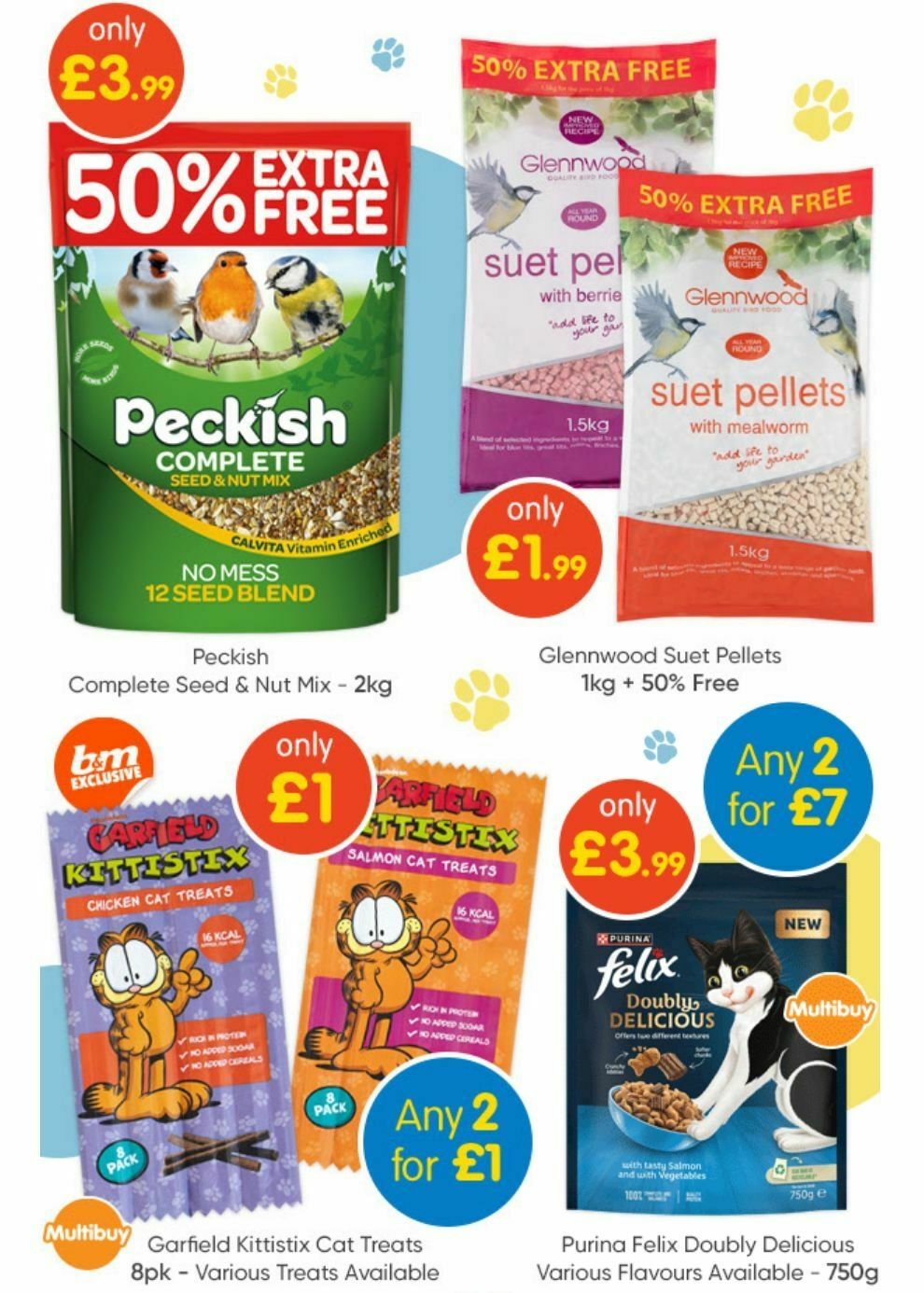 B&M Pet Event Offers from 28 August