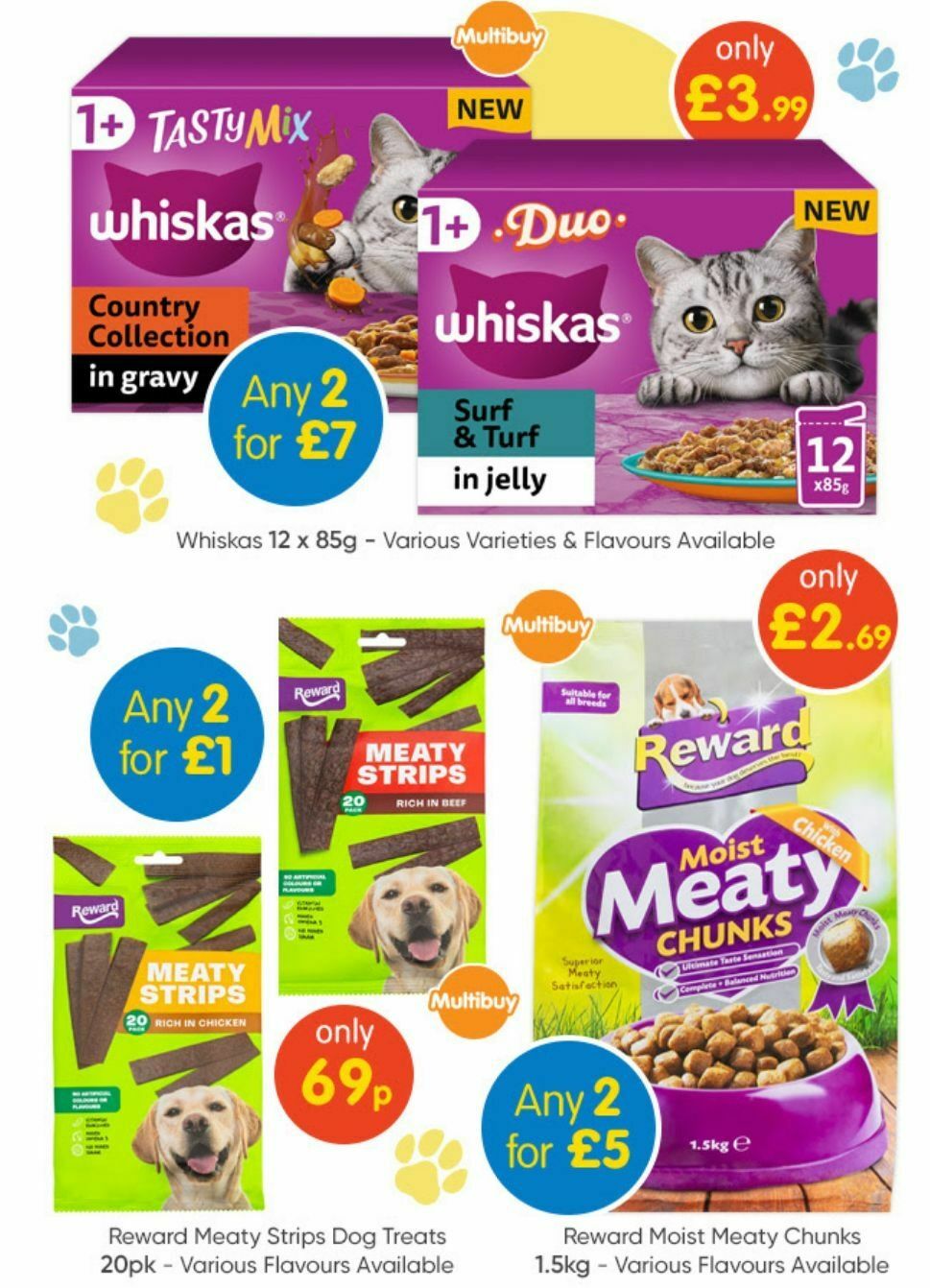 B&M Pet Event Offers from 28 August