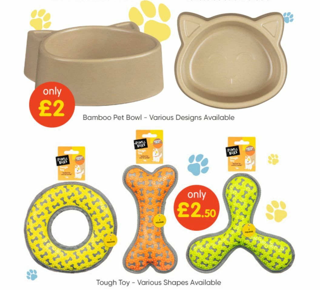 B&M Pet Event Offers from 28 August