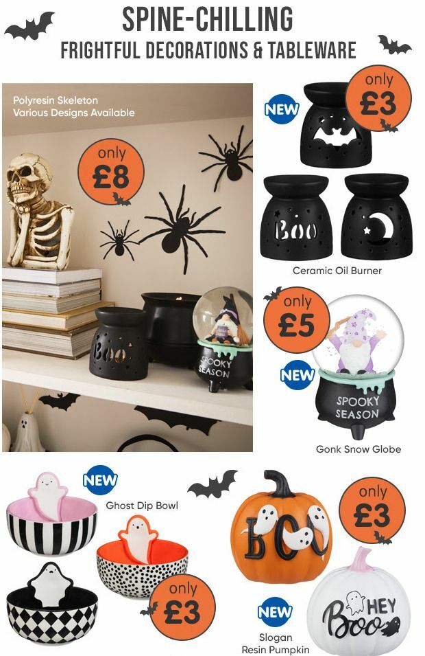 B&M Halloween Offers from 7 September