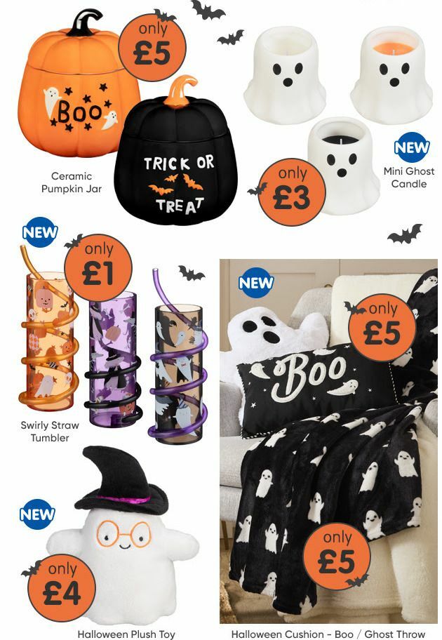 B&M Halloween Offers from 7 September