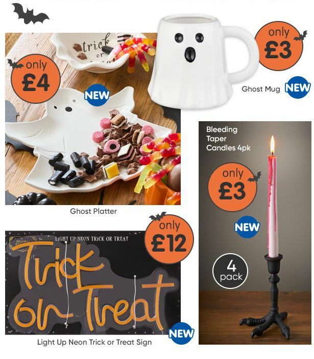 B&M Halloween Offers from 7 September