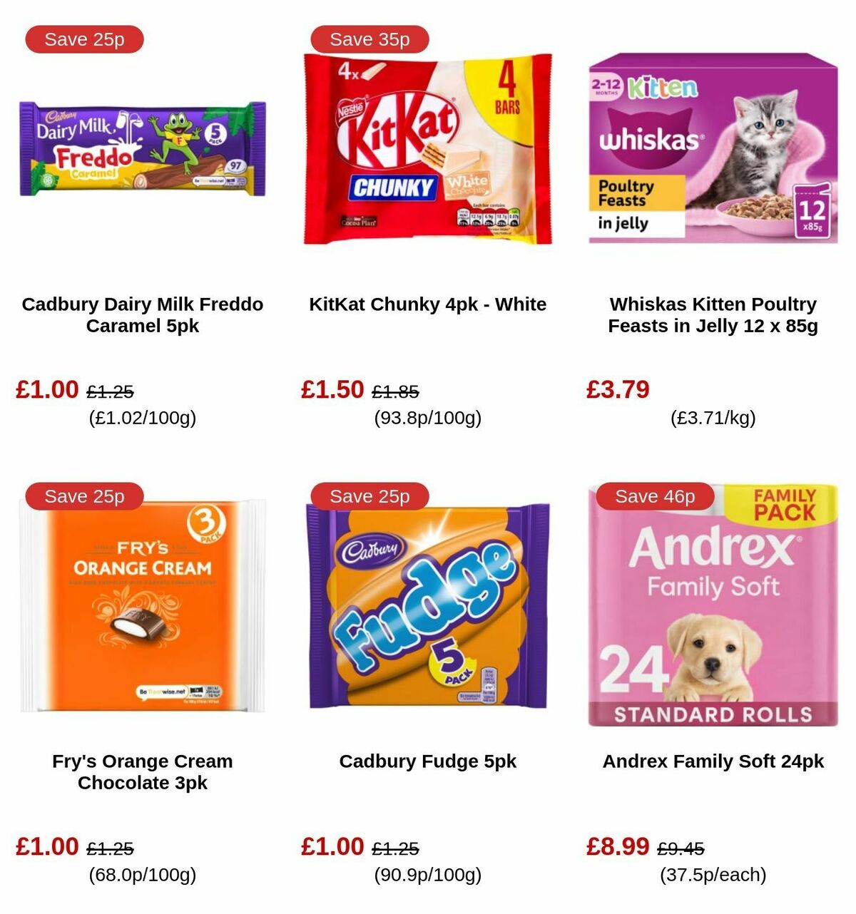 B&M Offers from 1 October