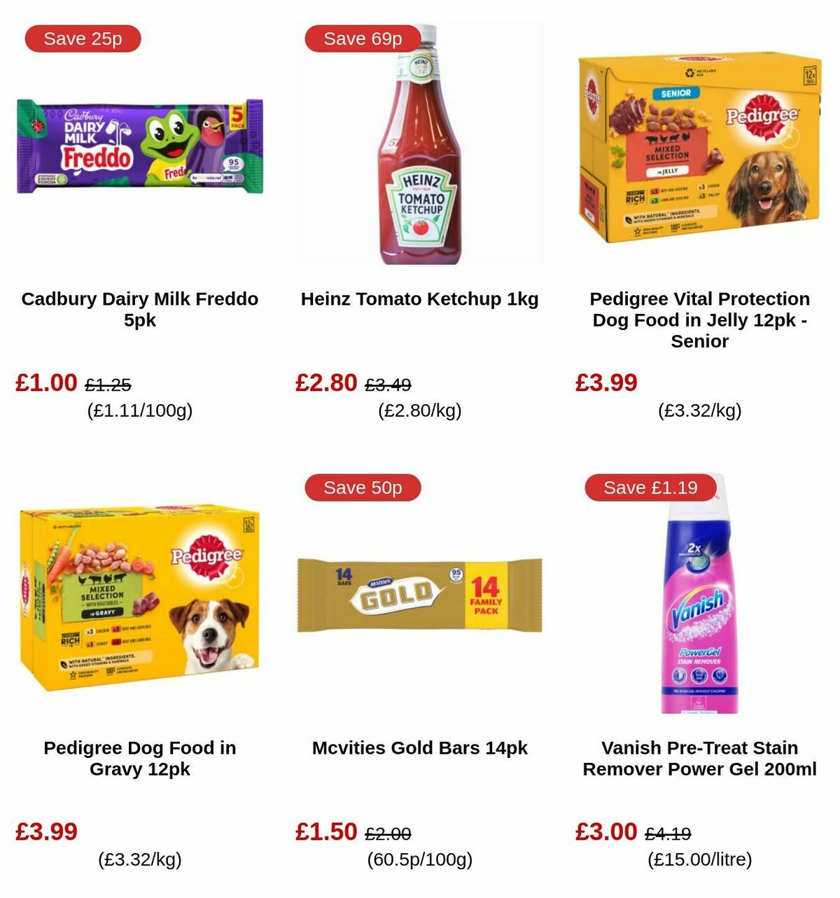 B&M Offers from 1 October