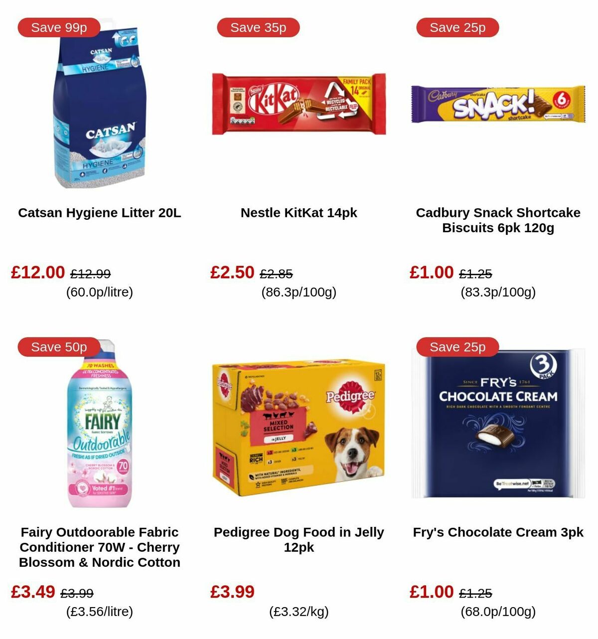 B&M Offers from 1 October