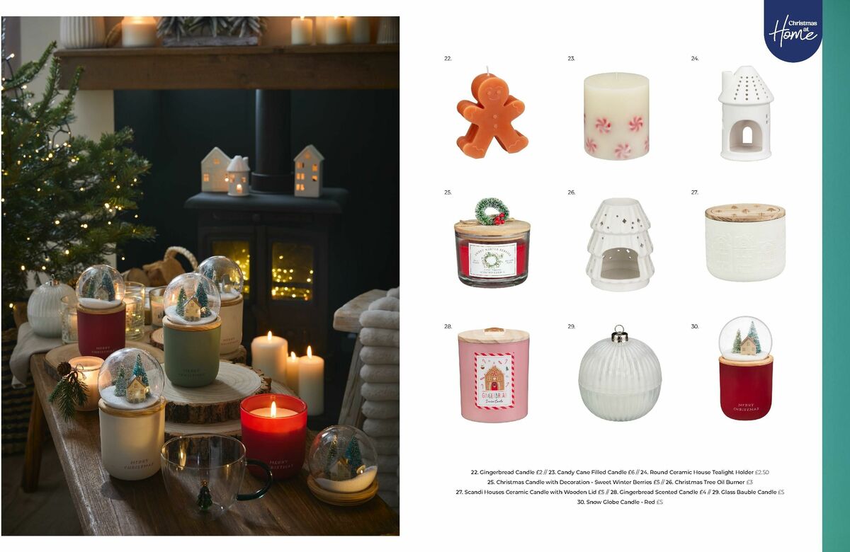 B&M Christmas Gift Guide Offers from 2 October