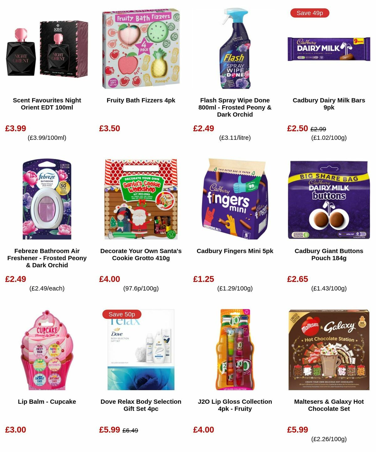 B&M Offers from 14 October