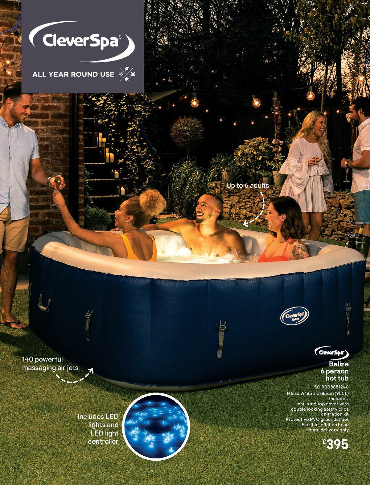 B&Q Hot Tub & Spa Collections Offers from 6 March