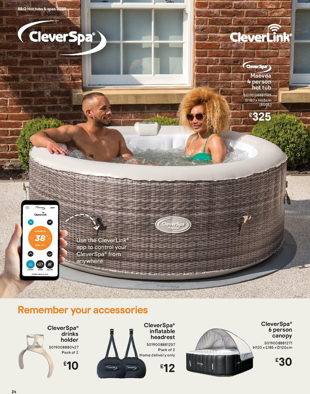 B&Q Hot Tub & Spa Collections Offers from 6 March