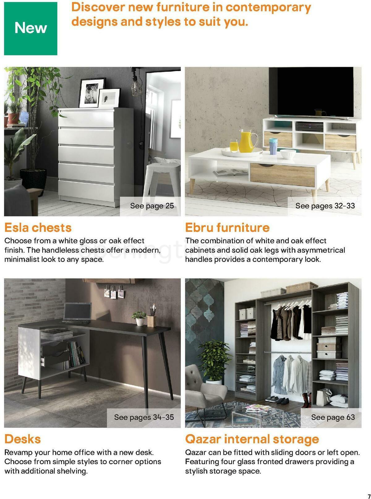 B&Q Indoor Furniture Offers from 10 November