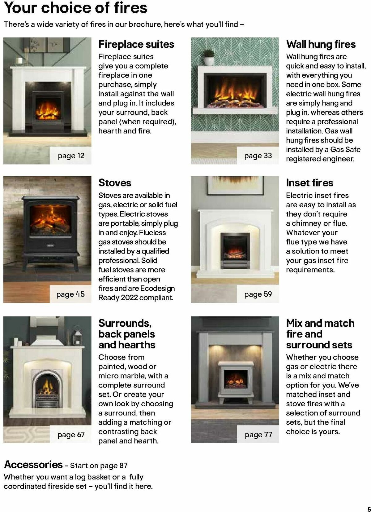 B&Q Fire Collections Offers from 15 October