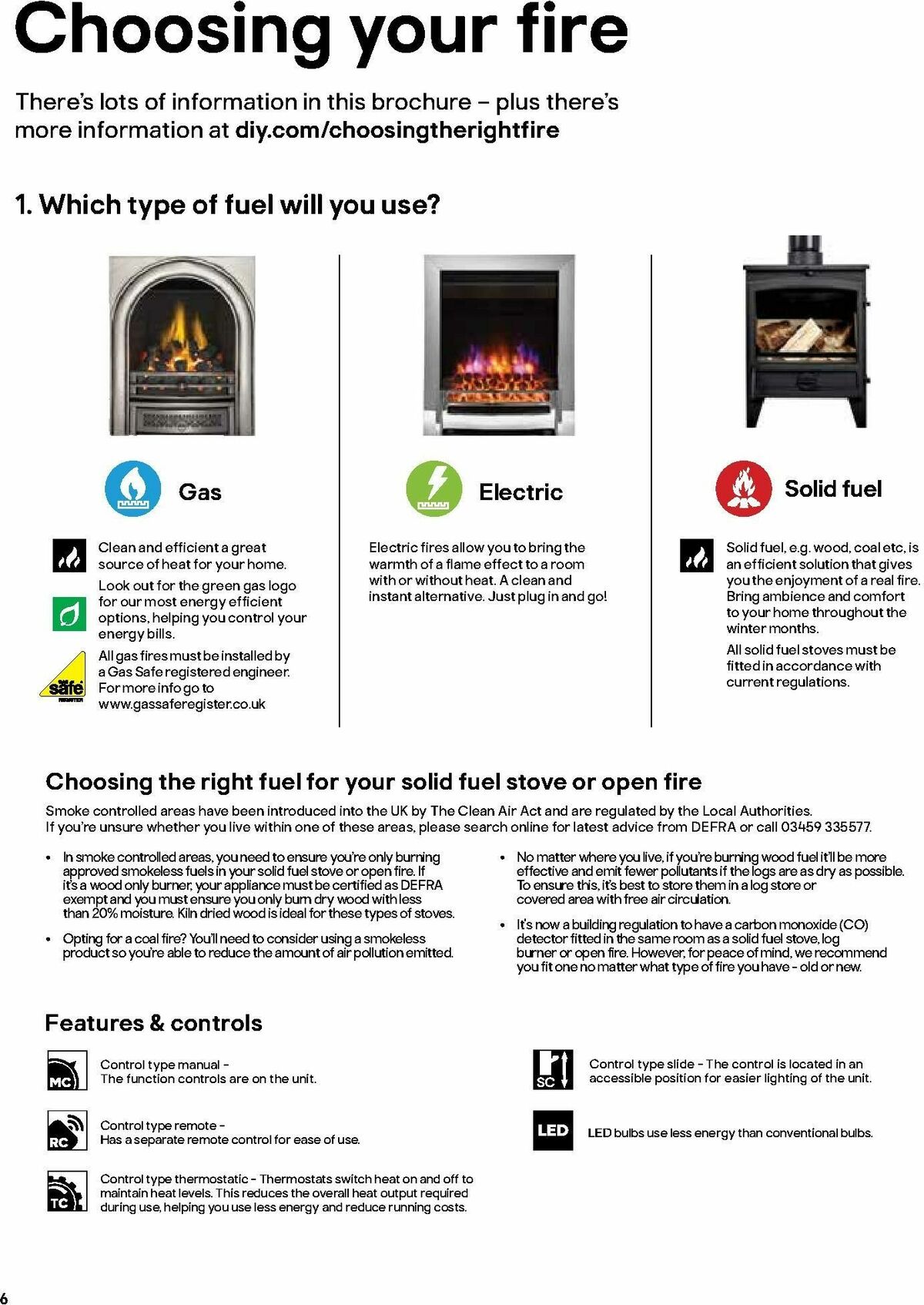 B&Q Fire Collections Offers from 15 October