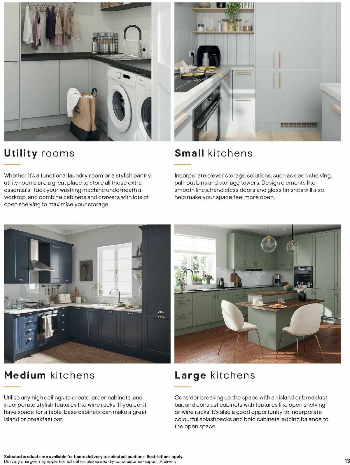 B&Q Kitchens Inspiration Offers from 6 November