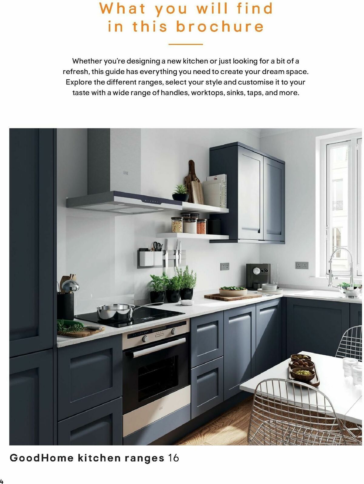 B&Q Kitchens Inspiration Offers from 6 November