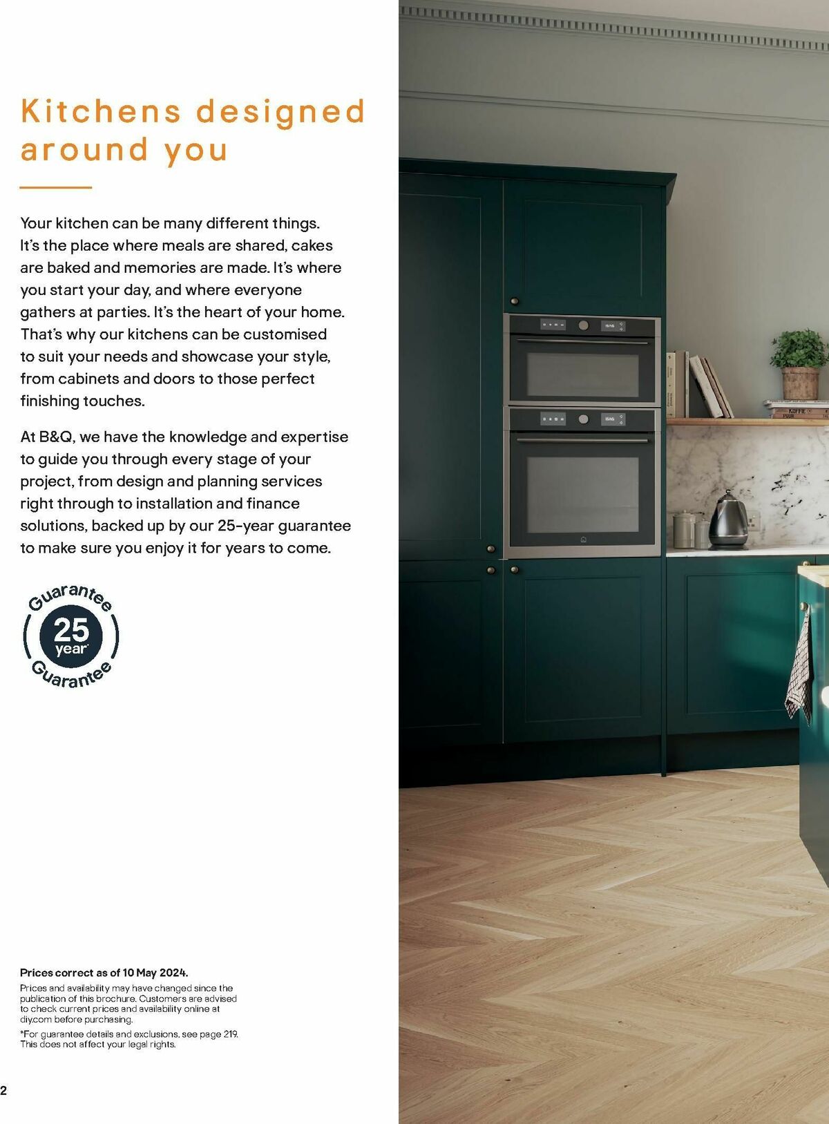 B&Q Kitchens Offers from 1 June