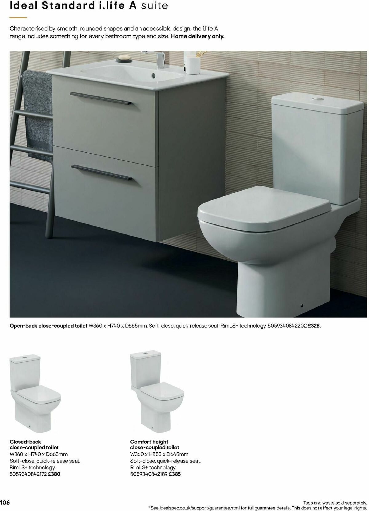 B&Q Bathrooms Offers from 1 July