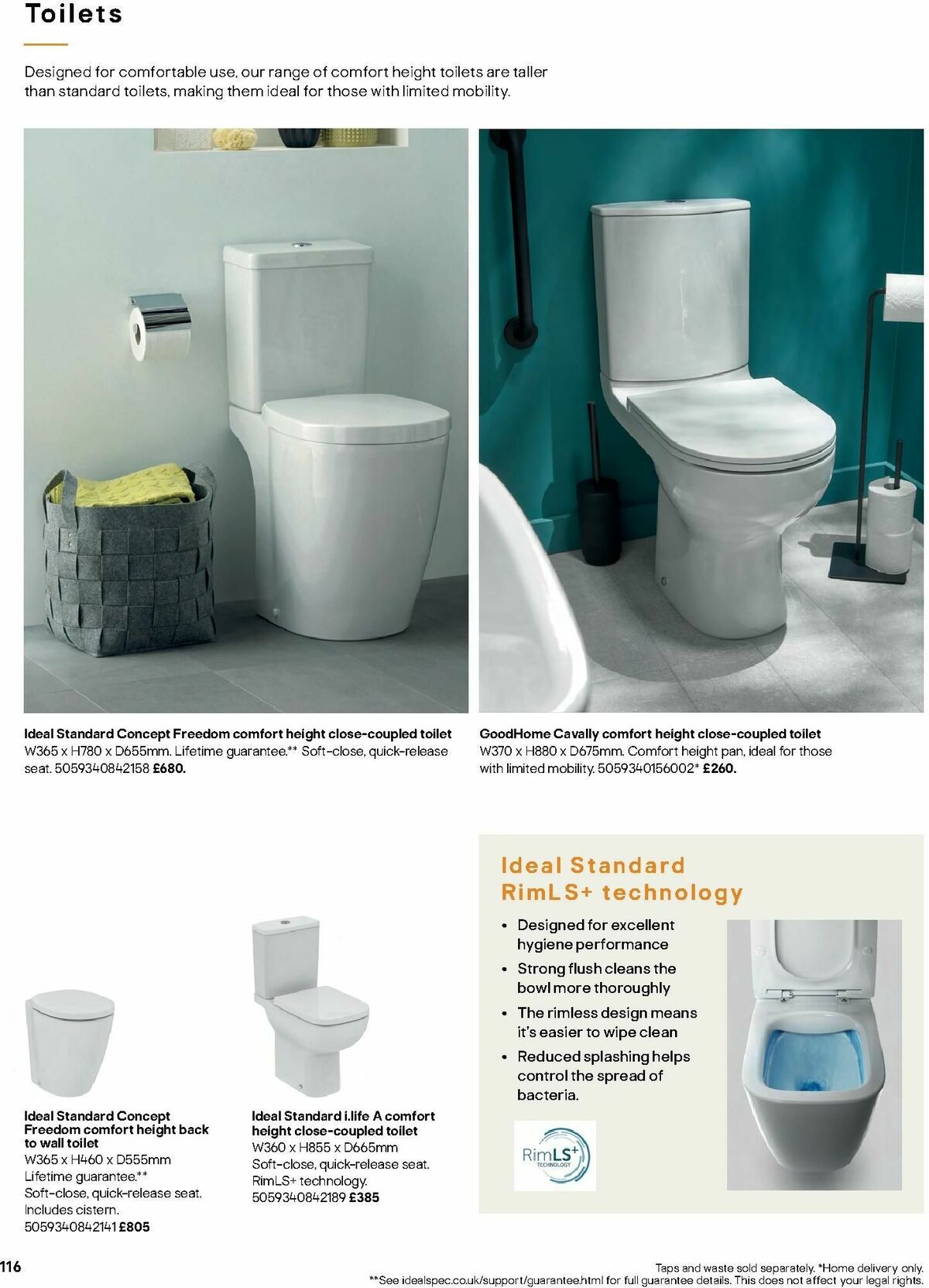 B&Q Bathrooms Offers from 1 July