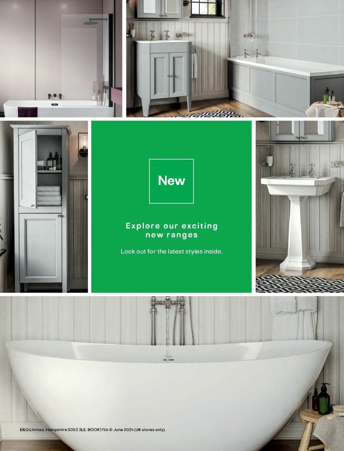 B&Q Bathrooms Offers from 1 July