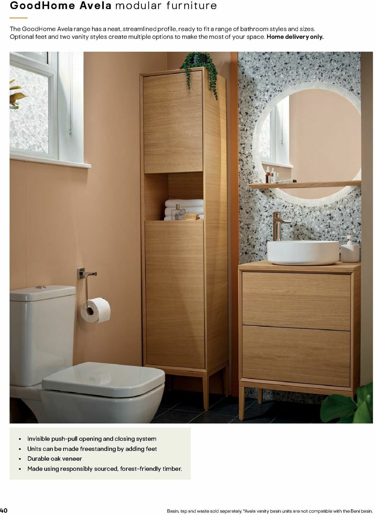 B&Q Bathrooms Offers from 1 July