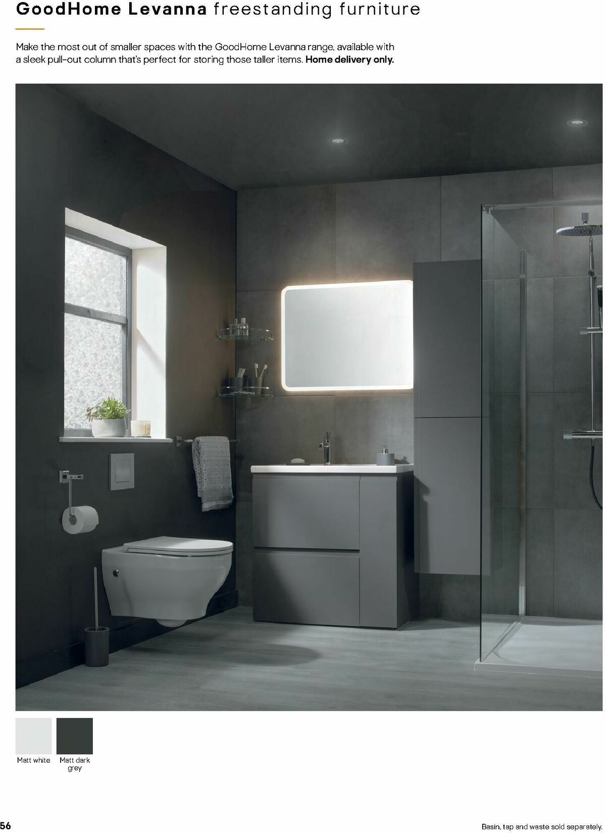 B&Q Bathrooms Offers from 1 July