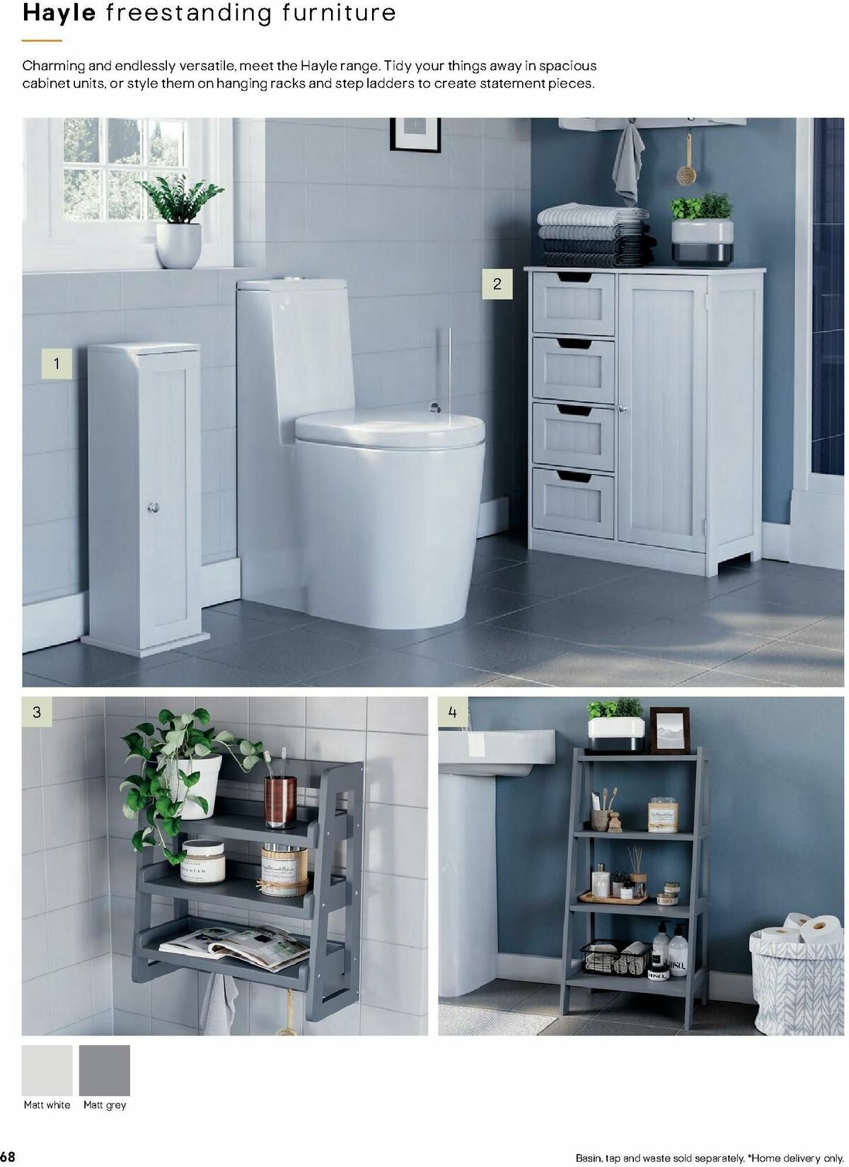 B&Q Bathrooms Offers from 1 July