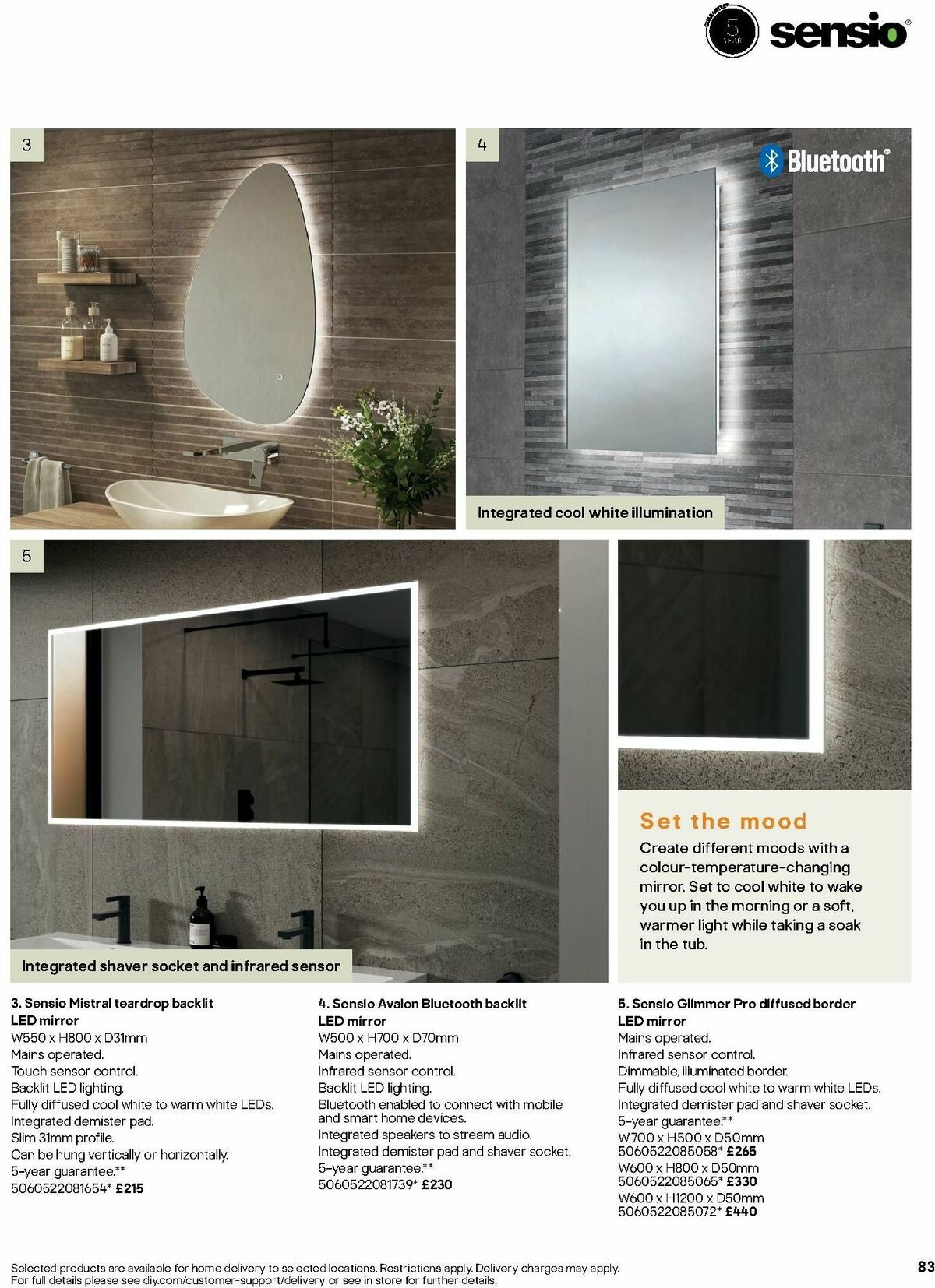 B&Q Bathrooms Offers from 1 July