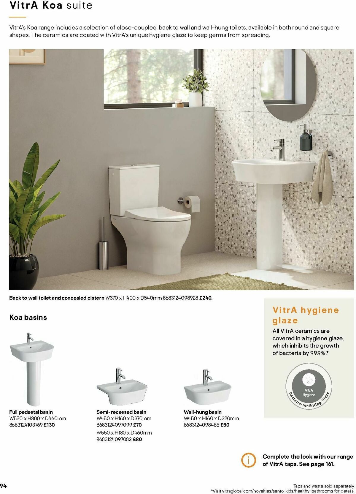 B&Q Bathrooms Offers from 1 July