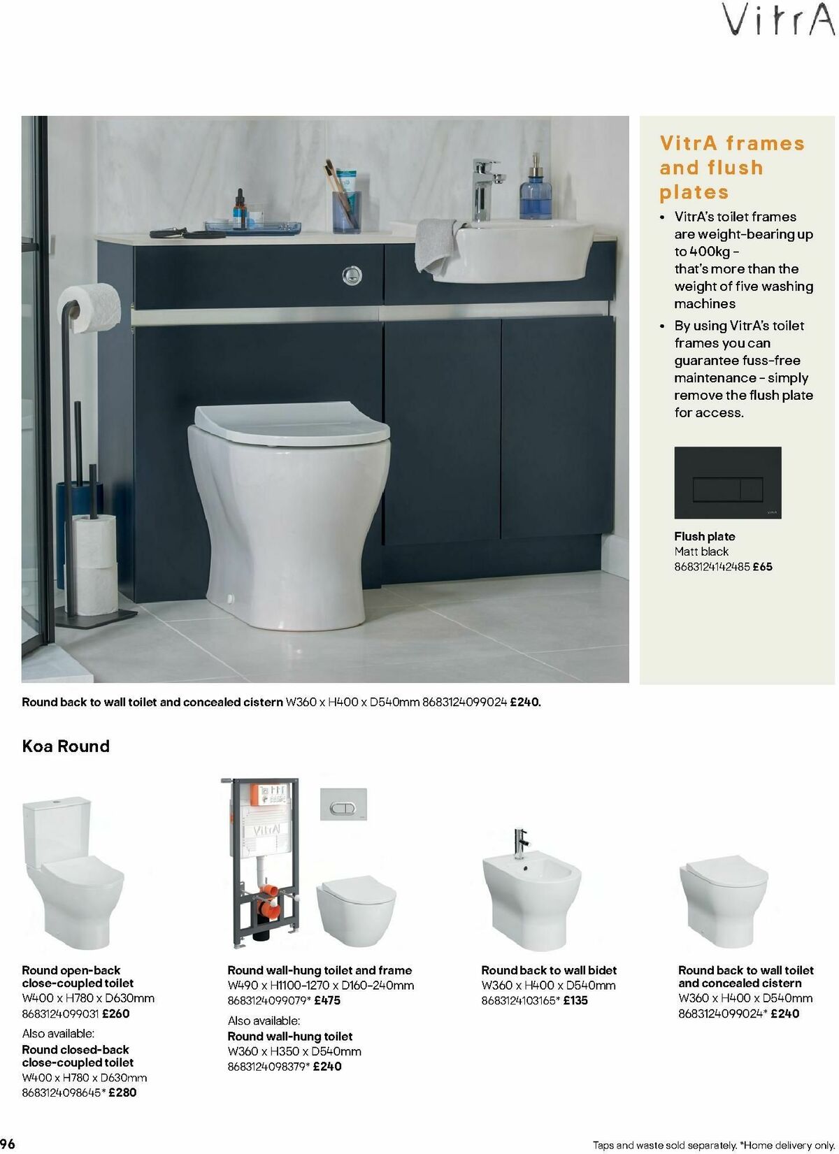 B&Q Bathrooms Offers from 1 July