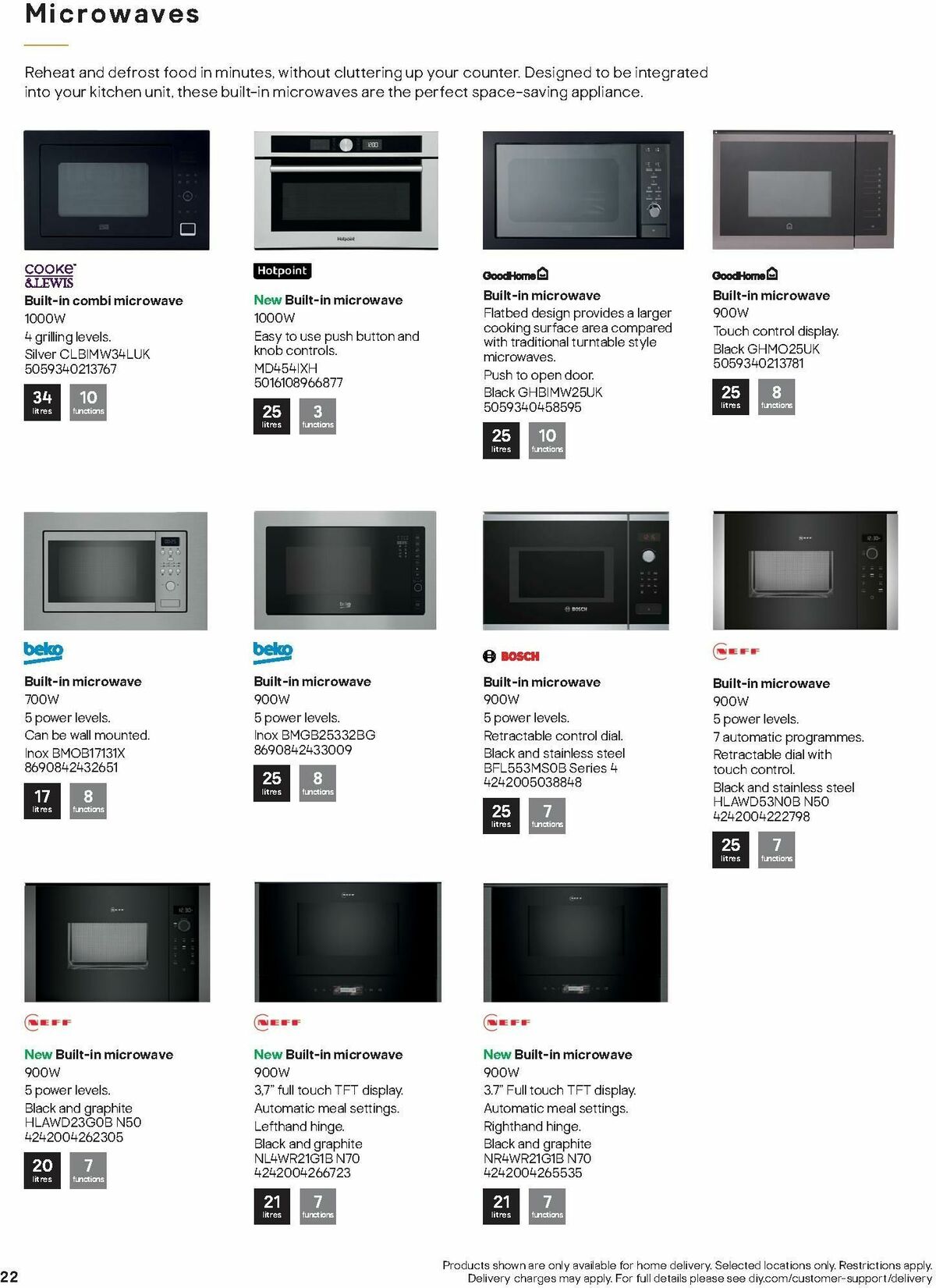 B&Q Appliances Offers from 1 June