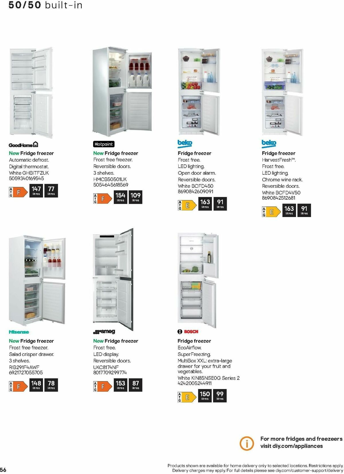 B&Q Appliances Offers from 1 June