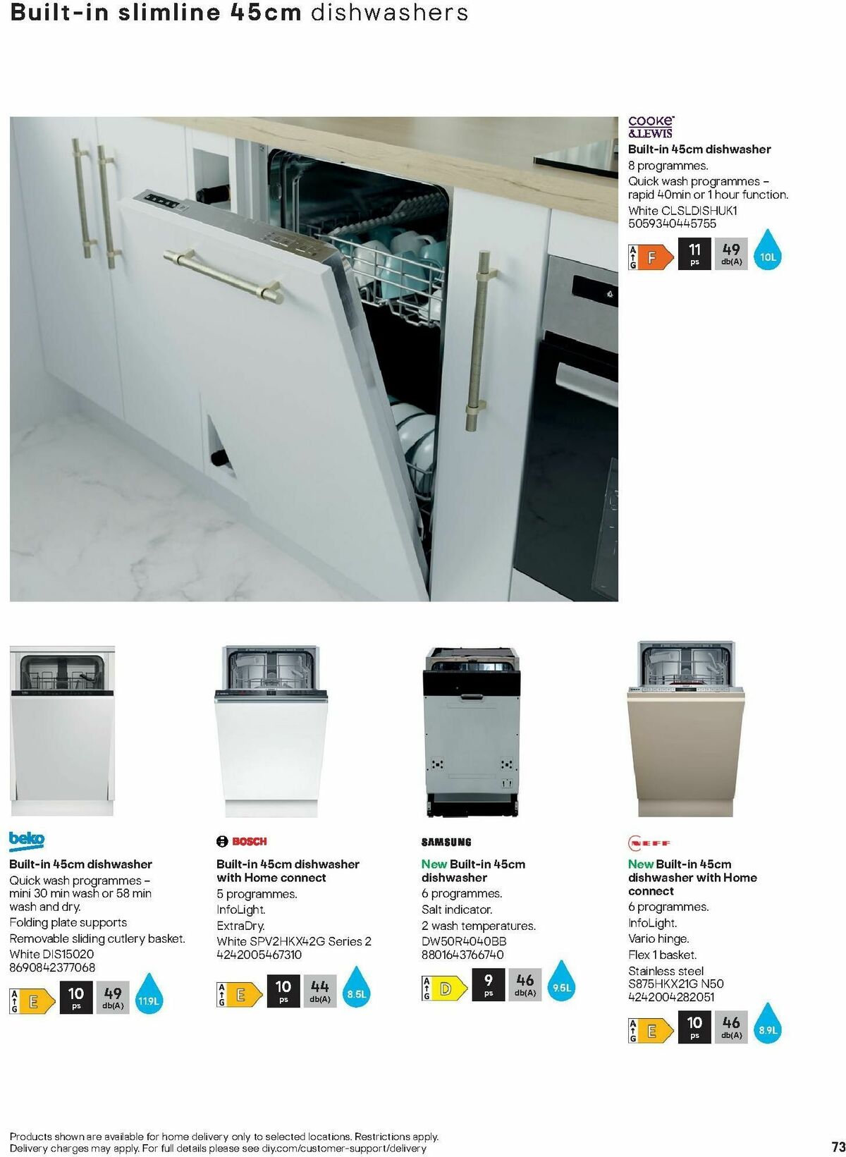 B&Q Appliances Offers from 1 June