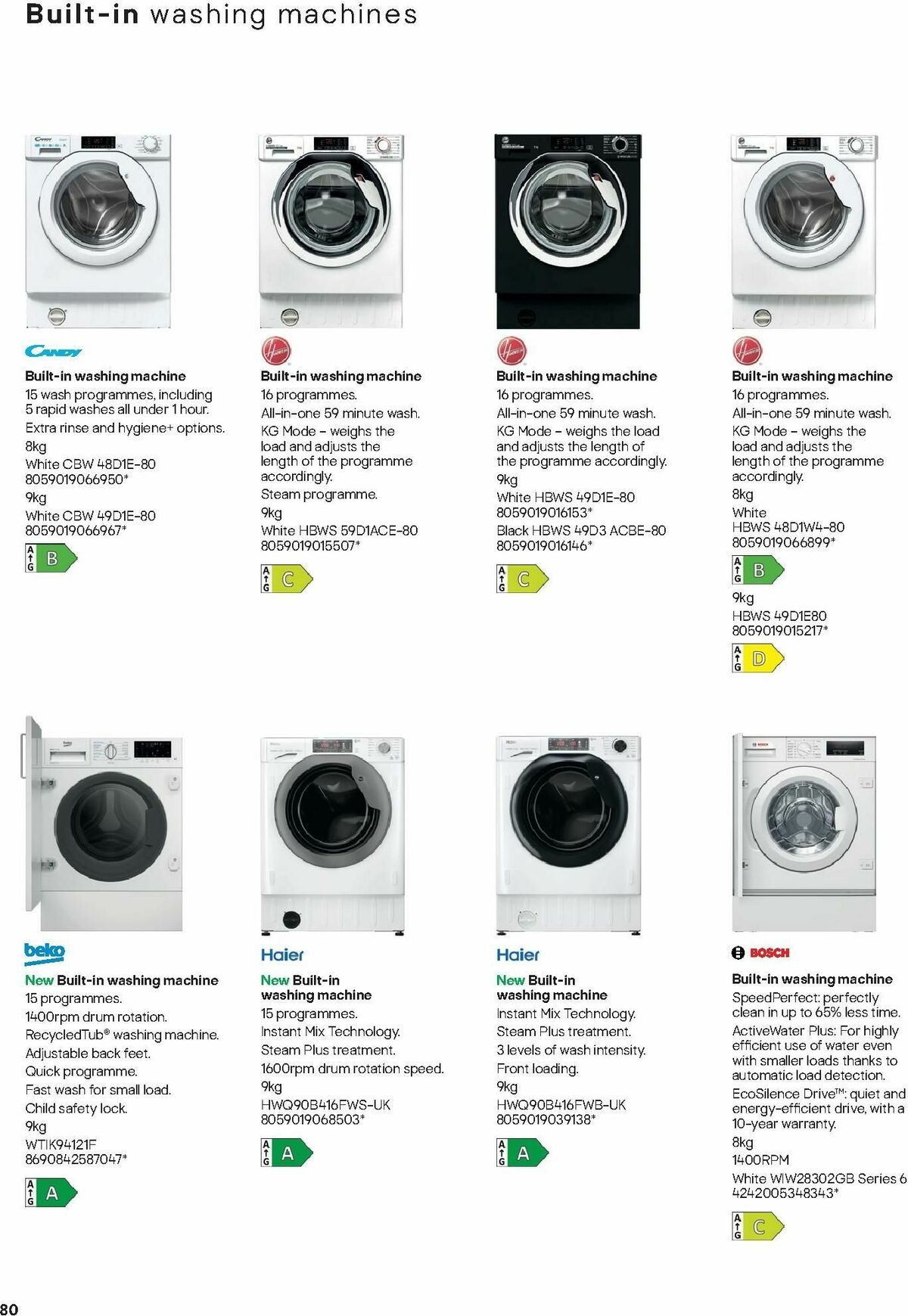 B&Q Appliances Offers from 1 June