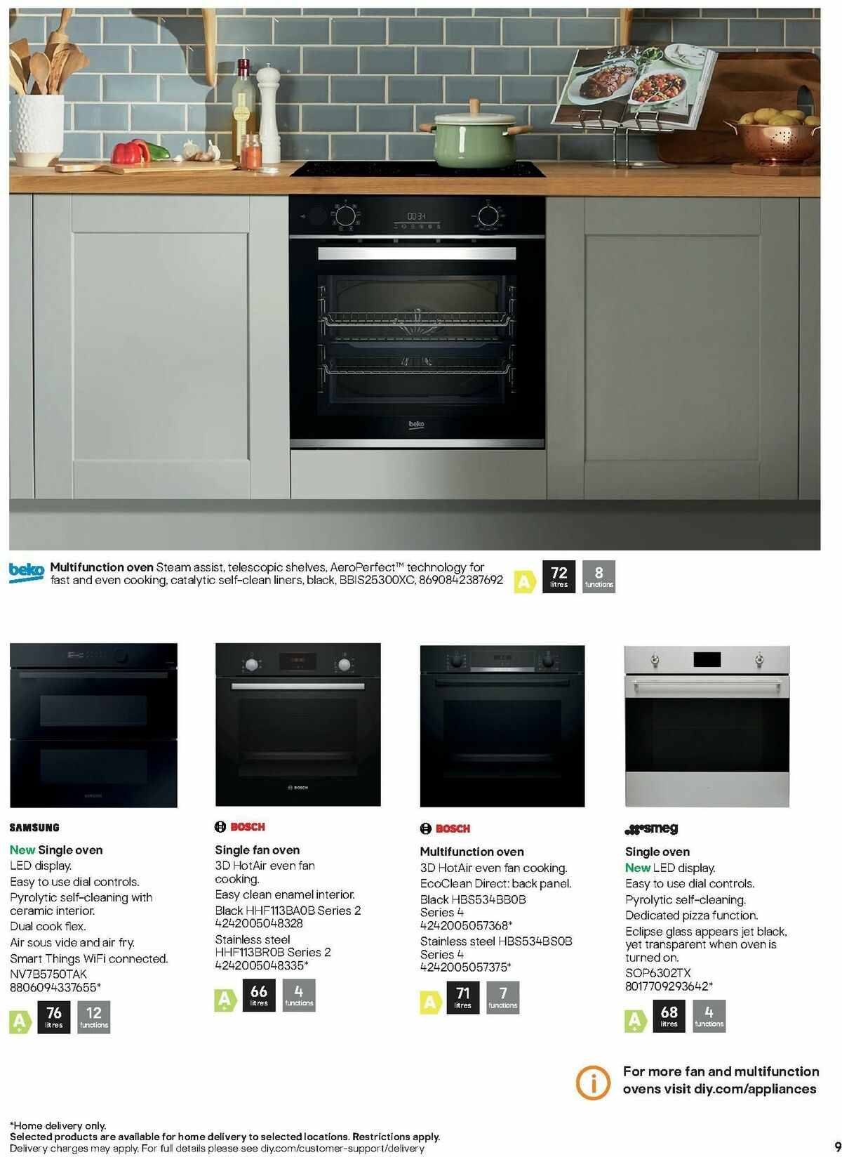 B&Q Appliances Offers from 1 June