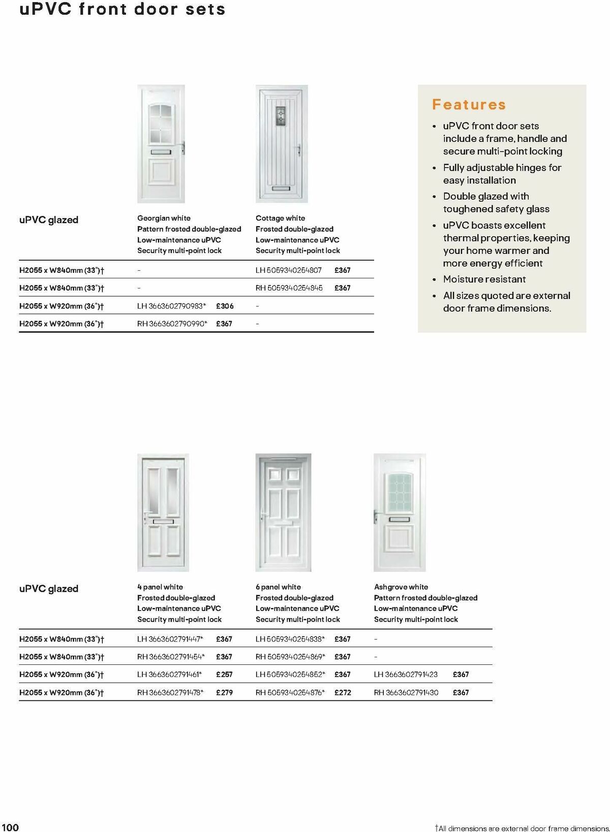 B&Q Doors, Windows & Interiors Offers from 1 October