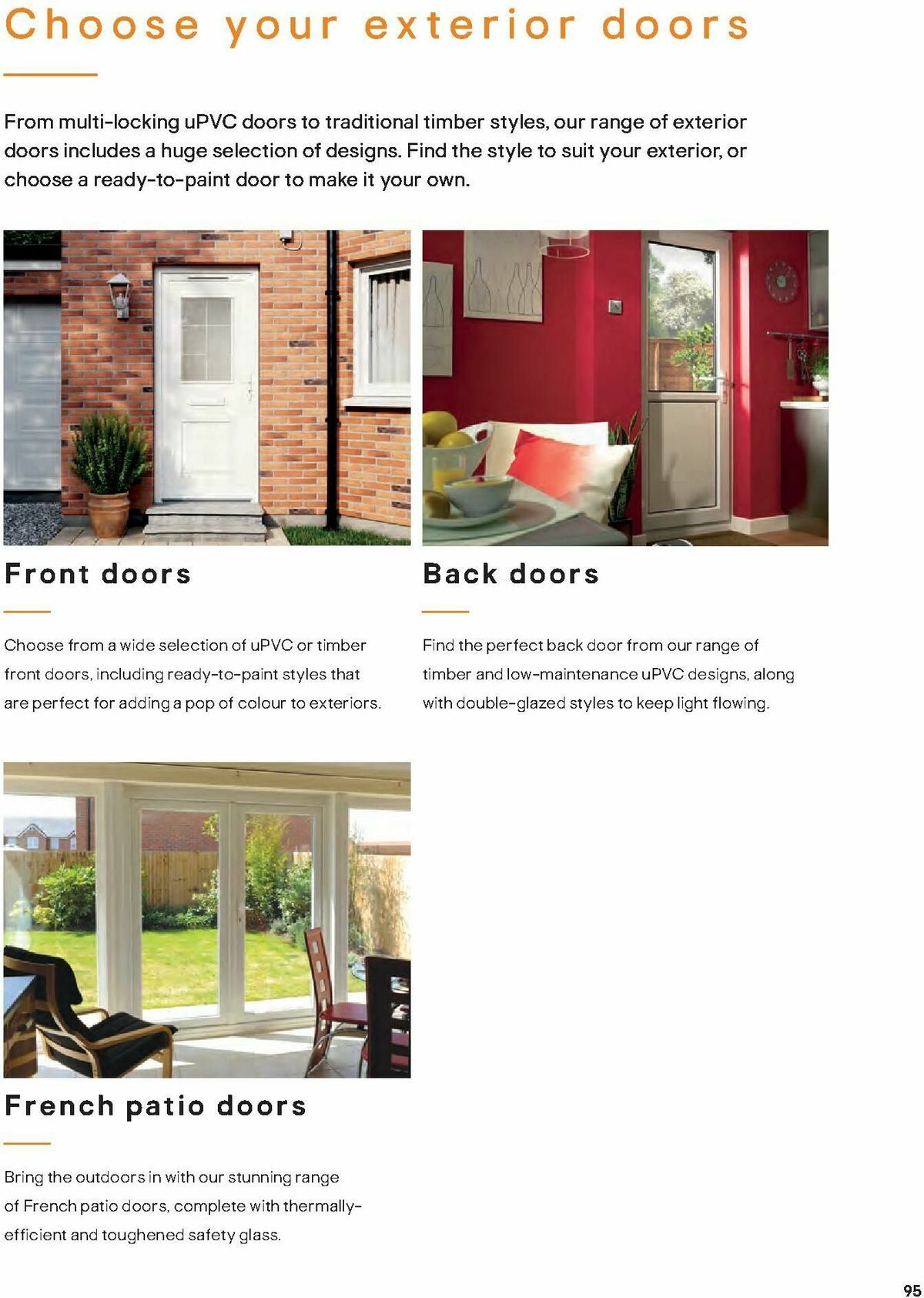 B&Q Doors, Windows & Interiors Offers from 1 October