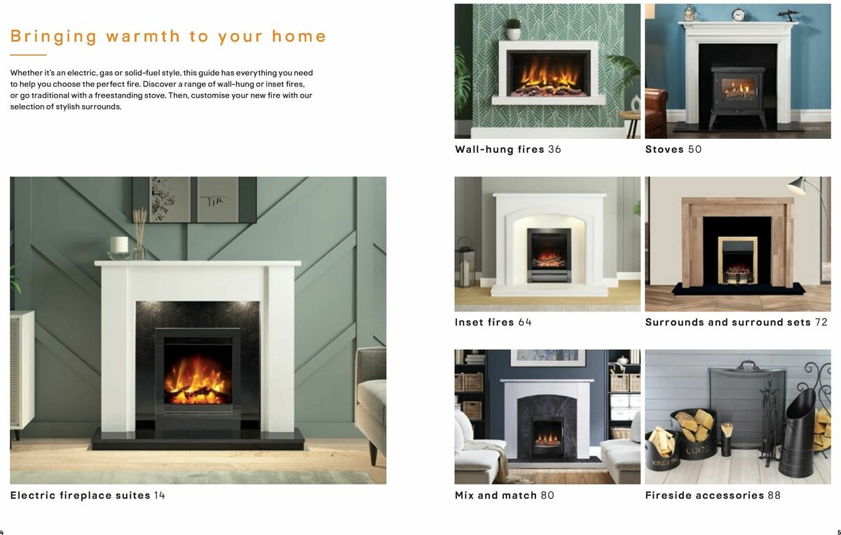 B&Q Fires Offers from 6 December