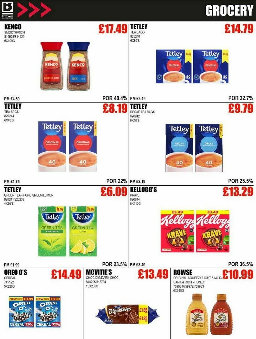 Bestway Wholesale Offers from 15 November