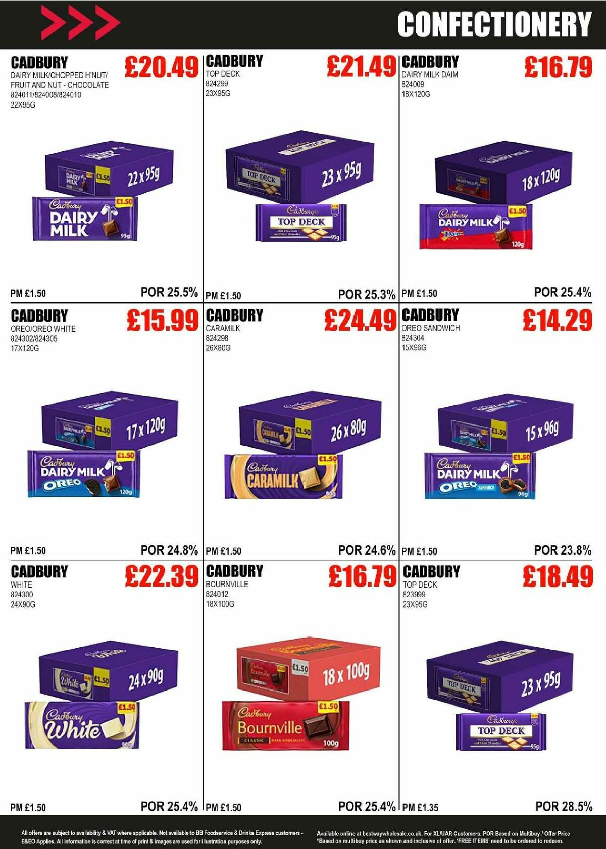 Bestway Wholesale Offers from 15 November