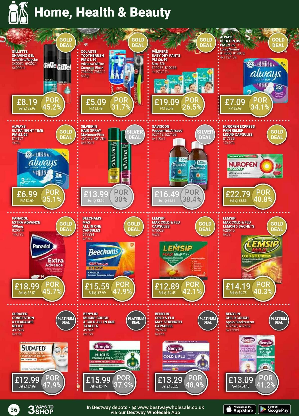 Bestway Wholesale The Big Deals Brochure Offers from 8 November